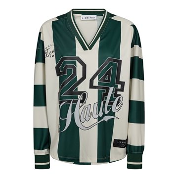 Haute L ' Amitié - Haute 24 Stripe Blouse - Sporty Green Pearl